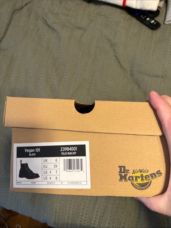 Dr. Martens Other - Dr. Martens Vegan 101 Black Lace-Up Boots